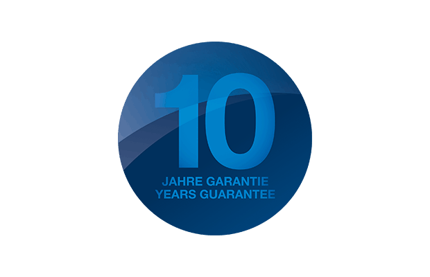 10 Jahre ecom Garantie