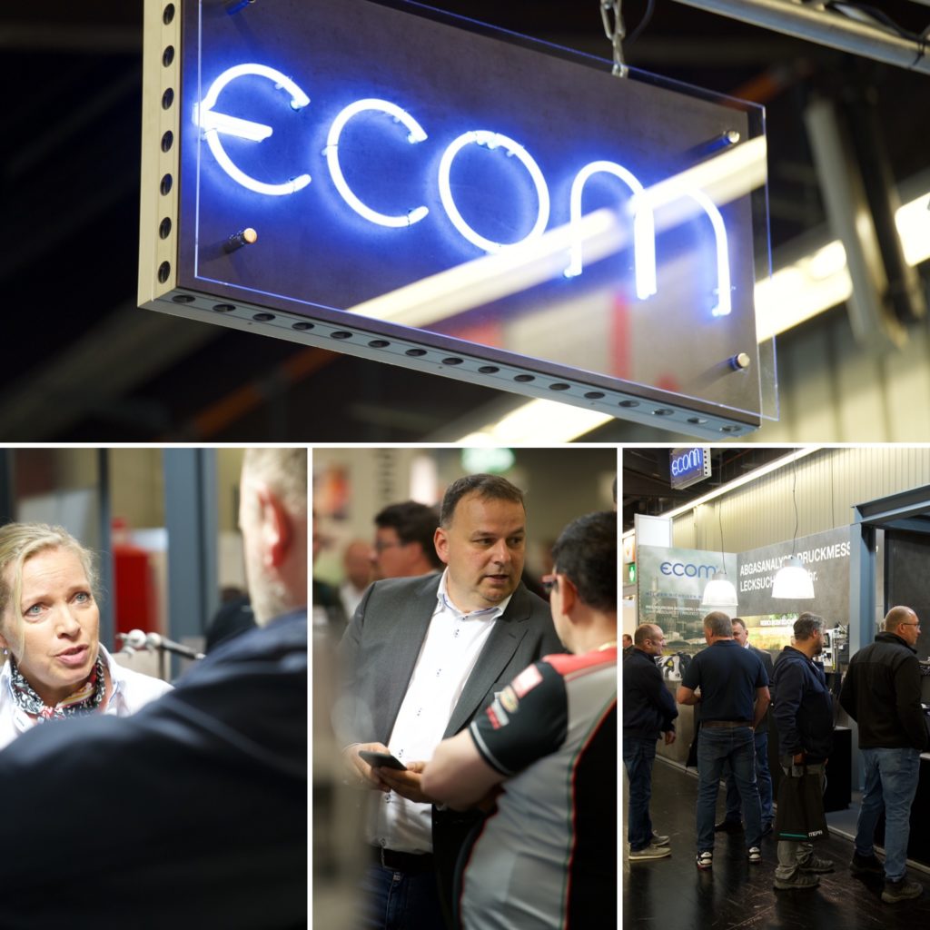 Ausschnitte vom ecom Messestand auf der ifh 2022